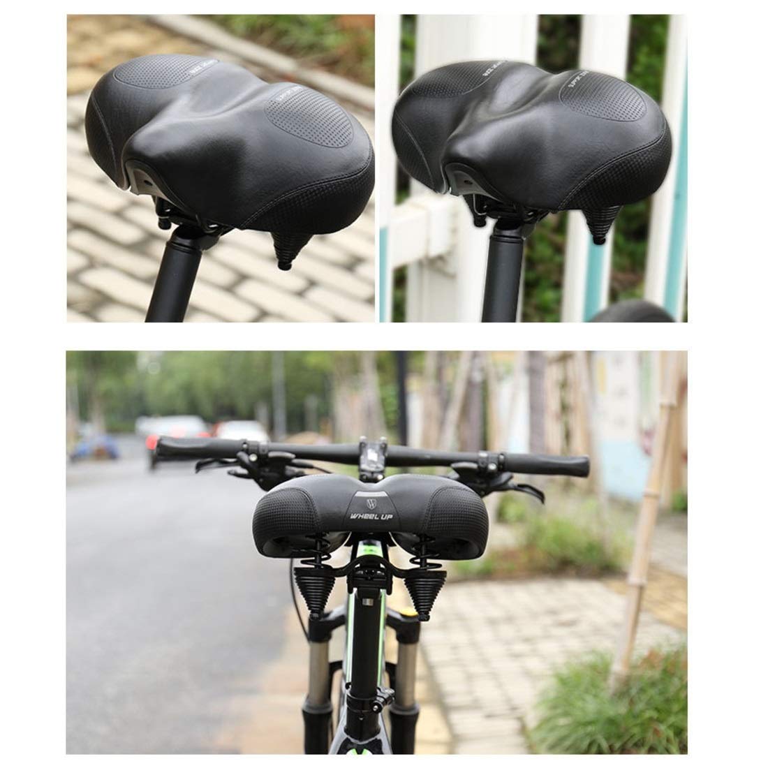 Road Bike Saddles Limeinimukete Comfortable Bike Saddle Wide