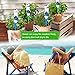 UERMEI Plant Self Watering Spikes System, Vacation Plants Drip Irrigation Automatic Watering Devices with Slow Release Control Valve Switch for Potted Plants Indoor&Outdoor (12 Pack)