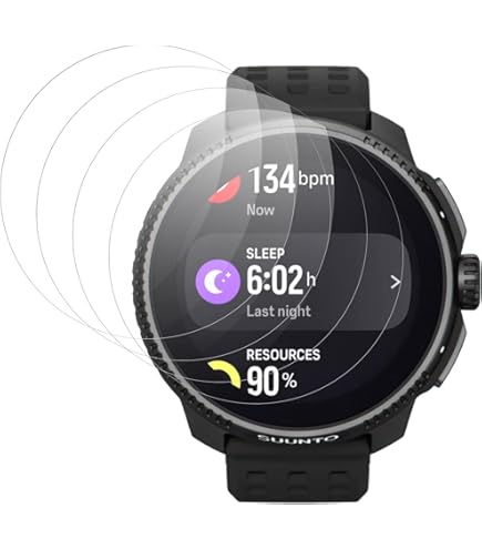 BROTECT Glas Screen Protector voor Suunto Core Alpha Schermbeschermer [9H Hardheid, Beschermglas-Folie niet Gehard Glas