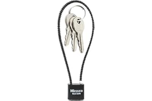 Mizzuco Cable Gun Locks with Keys Simple Operation 15" Compatible with Pistols, Handguns, Rifles, and Shotguns, Home and Storage for Firearm Locking and Safety