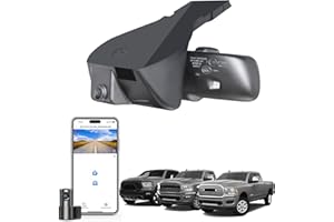 Mangoal 4K & Rear 1080P Dash Cam Custom Fit for Dodge RAM 1500/2500/3500 2019-2024, 1500 Classic 2022-2024(Model D), Rebel Bi