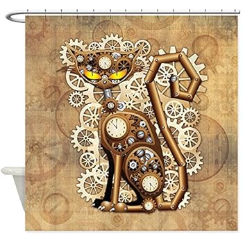 Amazon Com Cafepress Steampunk Cat Vintage Style Decorative