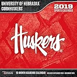 University of Nebraska Cornhuskers 2019 Sports Calendar by 