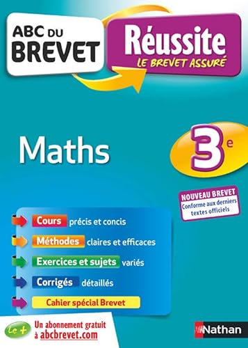 Download ABC Réussite Brevet - Maths - 3e - Nouveau brevet PDF