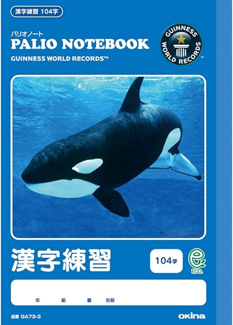Amazon オキナ パリオノート セミb5 漢字練習104字 Ga73 3 1包 10冊 文房具 オフィス用品 文房具 オフィス用品