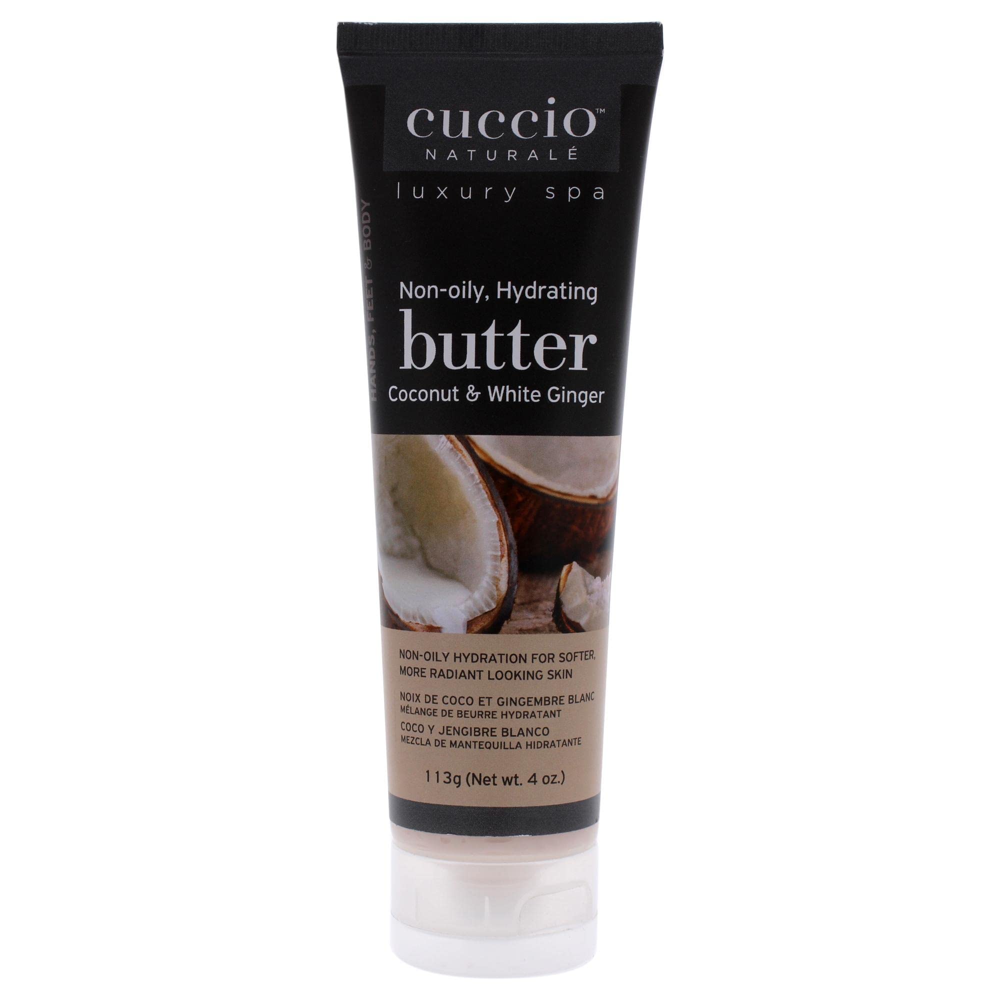 Coconut & White Ginger Butter Blend Tube 4oz