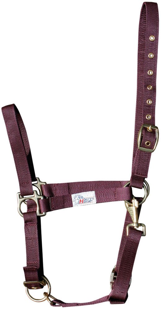 Harry's Horse 31000410-08pony Halter 3X Adjustable Pony S Bordeaux