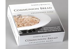 Unleavened Hard Communion Bread (Box of 500): Lumen by Abingdon Press