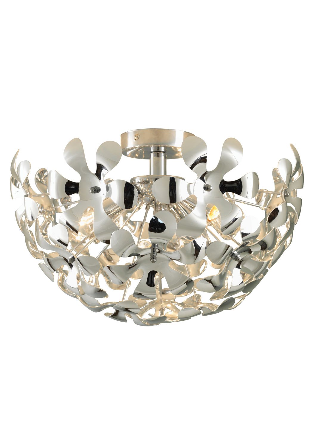 Village at home Loopal Fitting, Metal, 28 W, Chrome