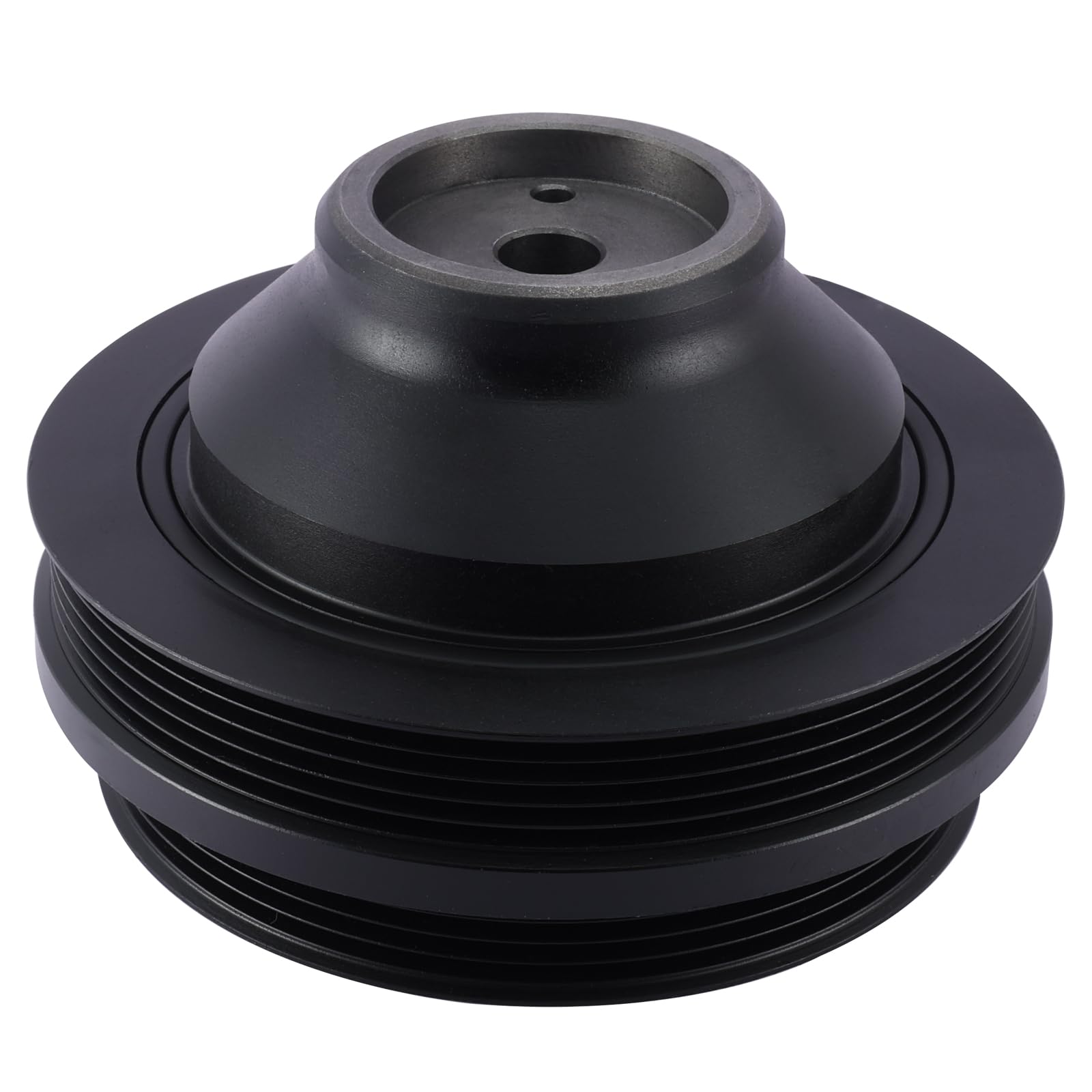 Photo 1 of ***(PARTS ONLY/ MAJOR DAMAGE/ NON FUNCTIONAL)***AULINK 594-505 Engine Harmonic Balancer Crankshaft Pulley (3.5L V6) Compatible with Kia Sorento 2003-2006, Sport Utility, DOHC, Naturally Aspirated, Gas, Replaces 594505 23124-39802 2312439802