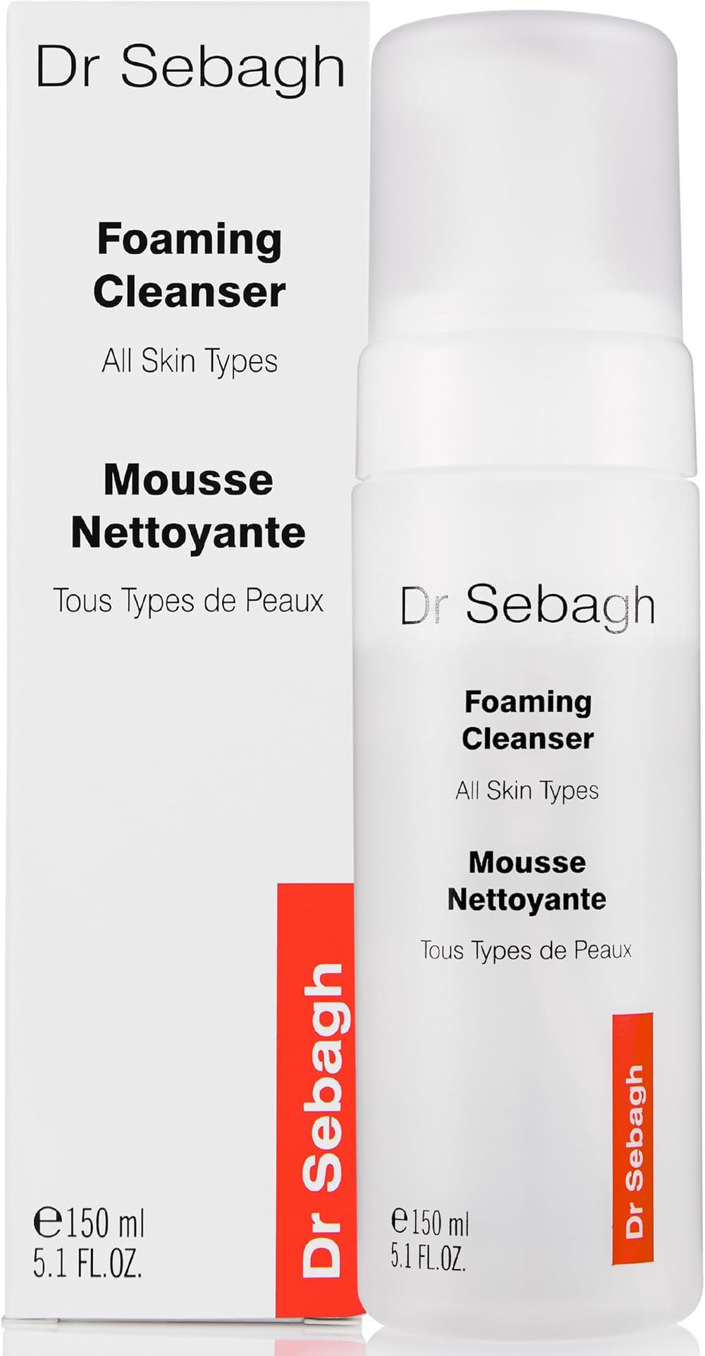 Dr Sebagh 2-in-1 Toner Cleanser 150ml Gentle Face Wash Deep Pore Makeup Remover