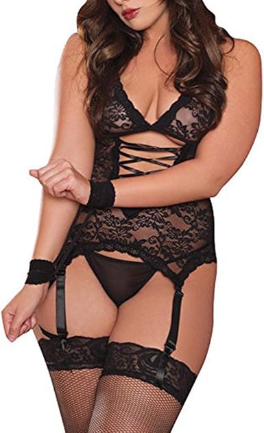 conjunto liguero y medias