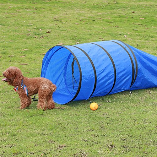 Yaheetech Pet Dog Agility Obedience Training Tunnel Dog Training