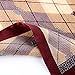 Charmeuse Satin Silk Scarf for Men (Maroon)