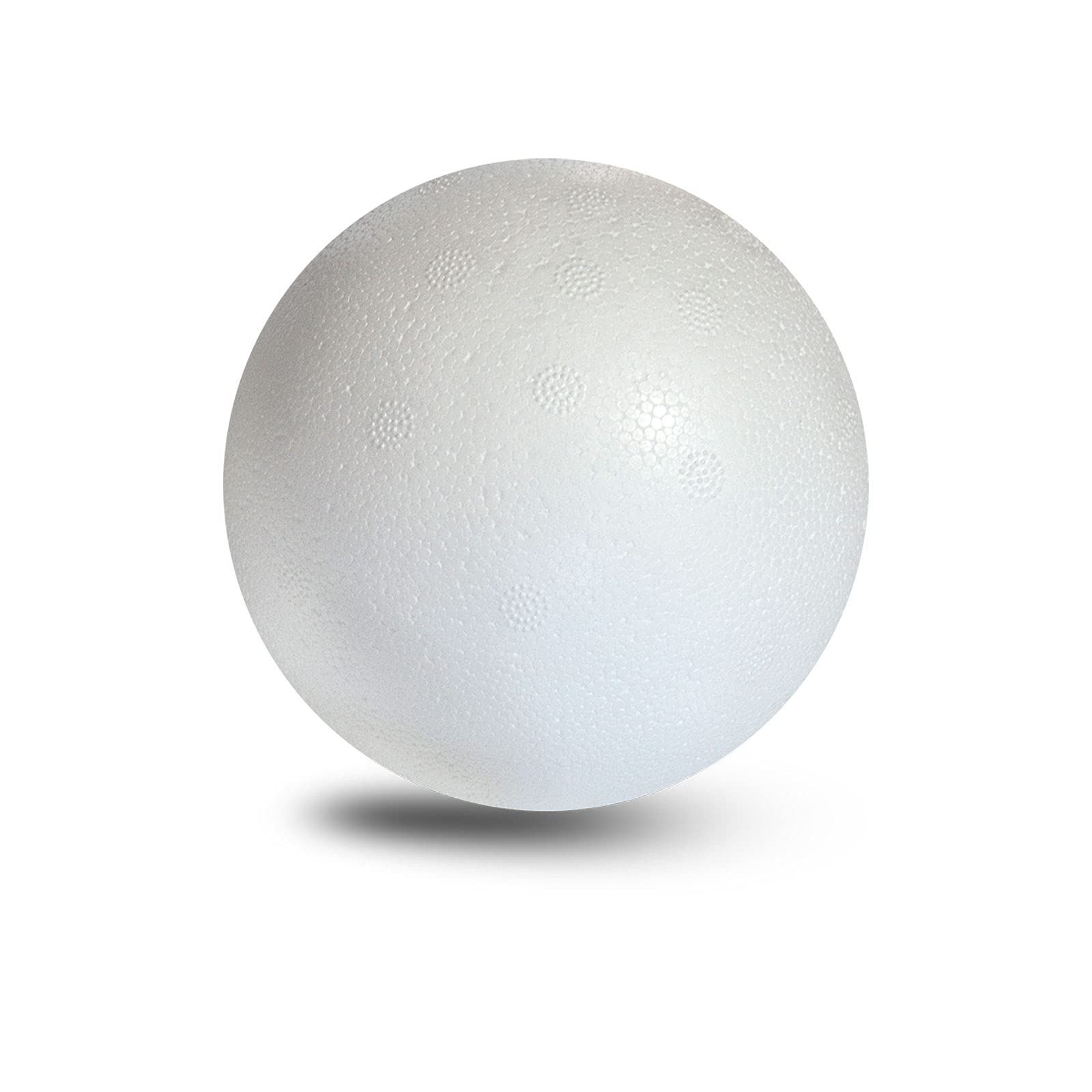 Polystyrene Ball Diameter 15 cm Made of Polystyrene, Smooth and Durable, 1 Piece for Crafts, Model Making, Creative Projects, White