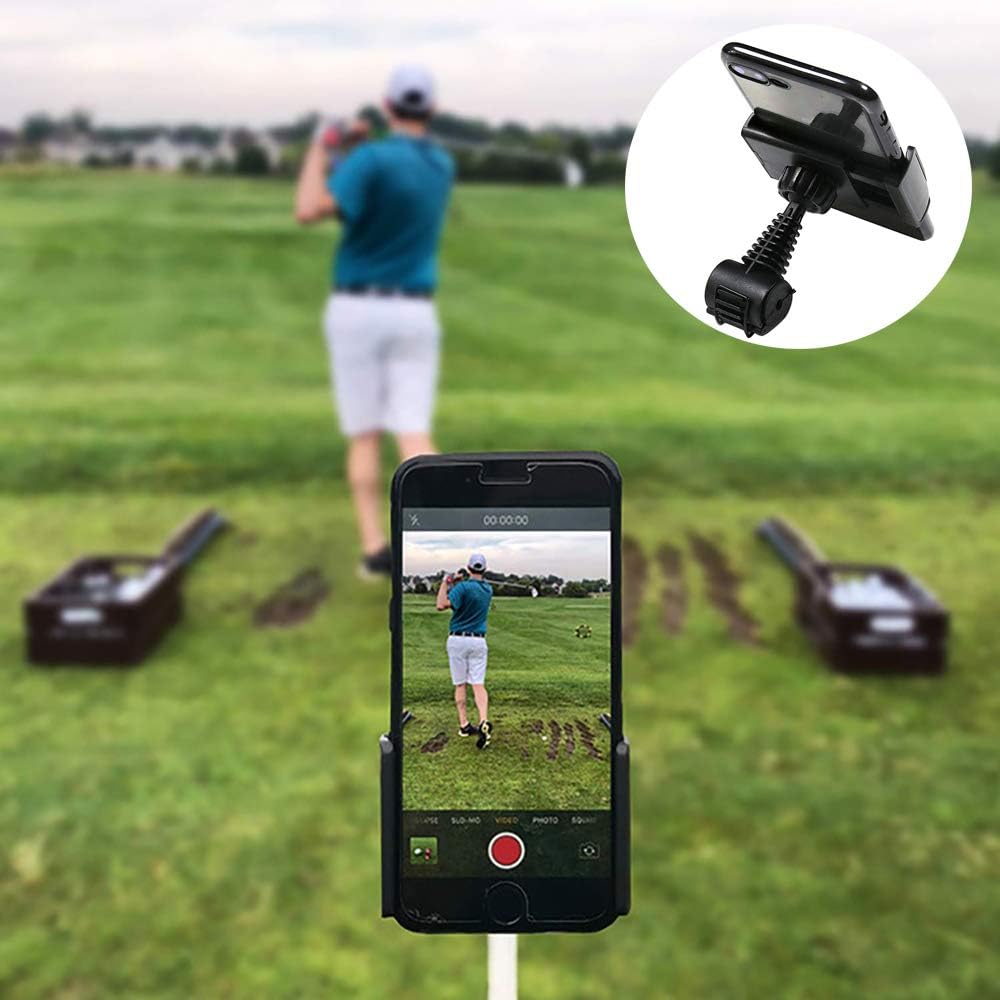 DPT Golf Phone Holder, Golf Accessories,Cell Phone Clip, Golf Swing