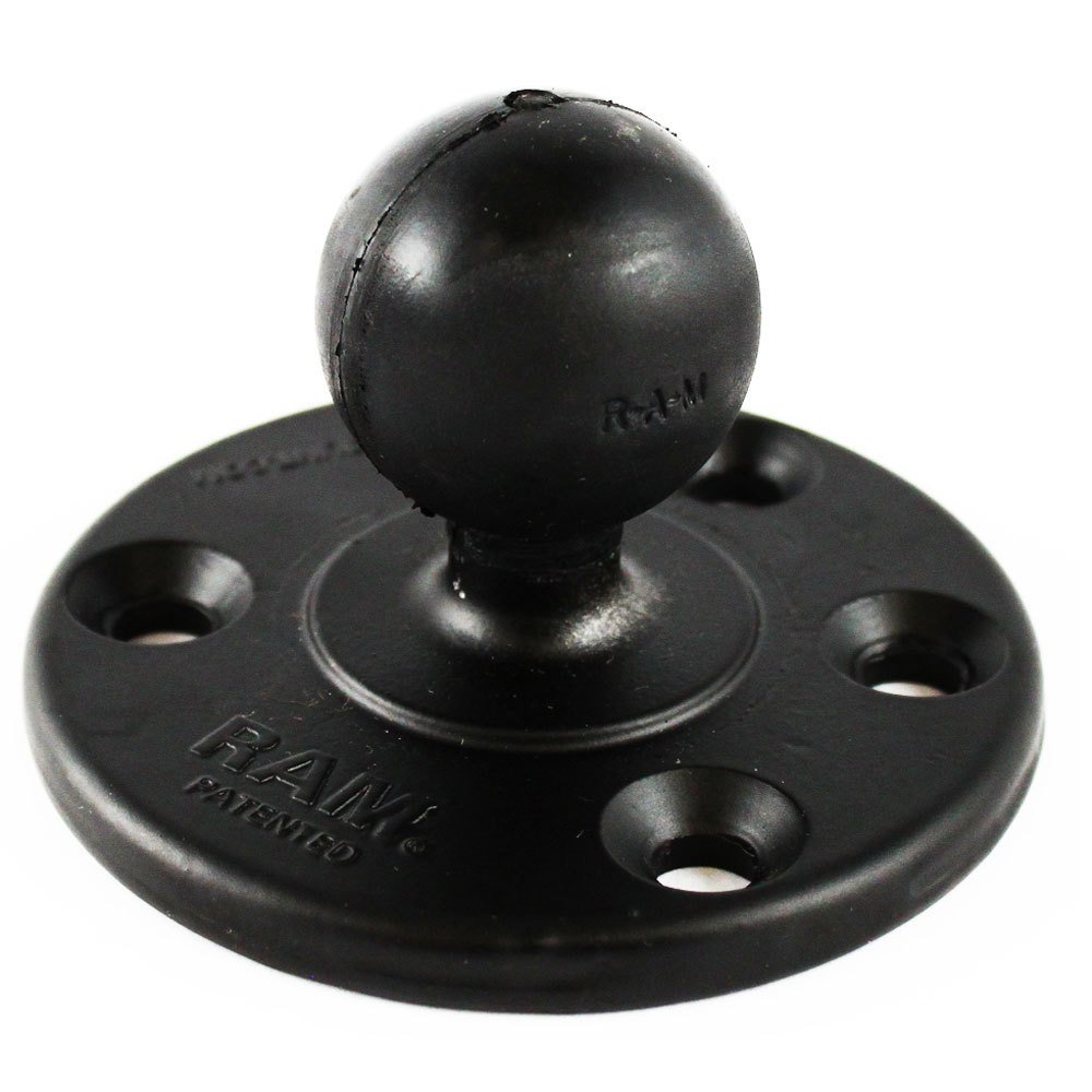 RAM Mount 3.68" Round Base W/ 1.5" Ball