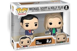 Funko Pop! Television: The Office - Michael Scott & Holly Flax - 2-Pack - Collectable Vinyl Figure - Gift Idea - Official Merchandise - Toys for Kids & Adults - TV Fans - Model Figure for Collectors
