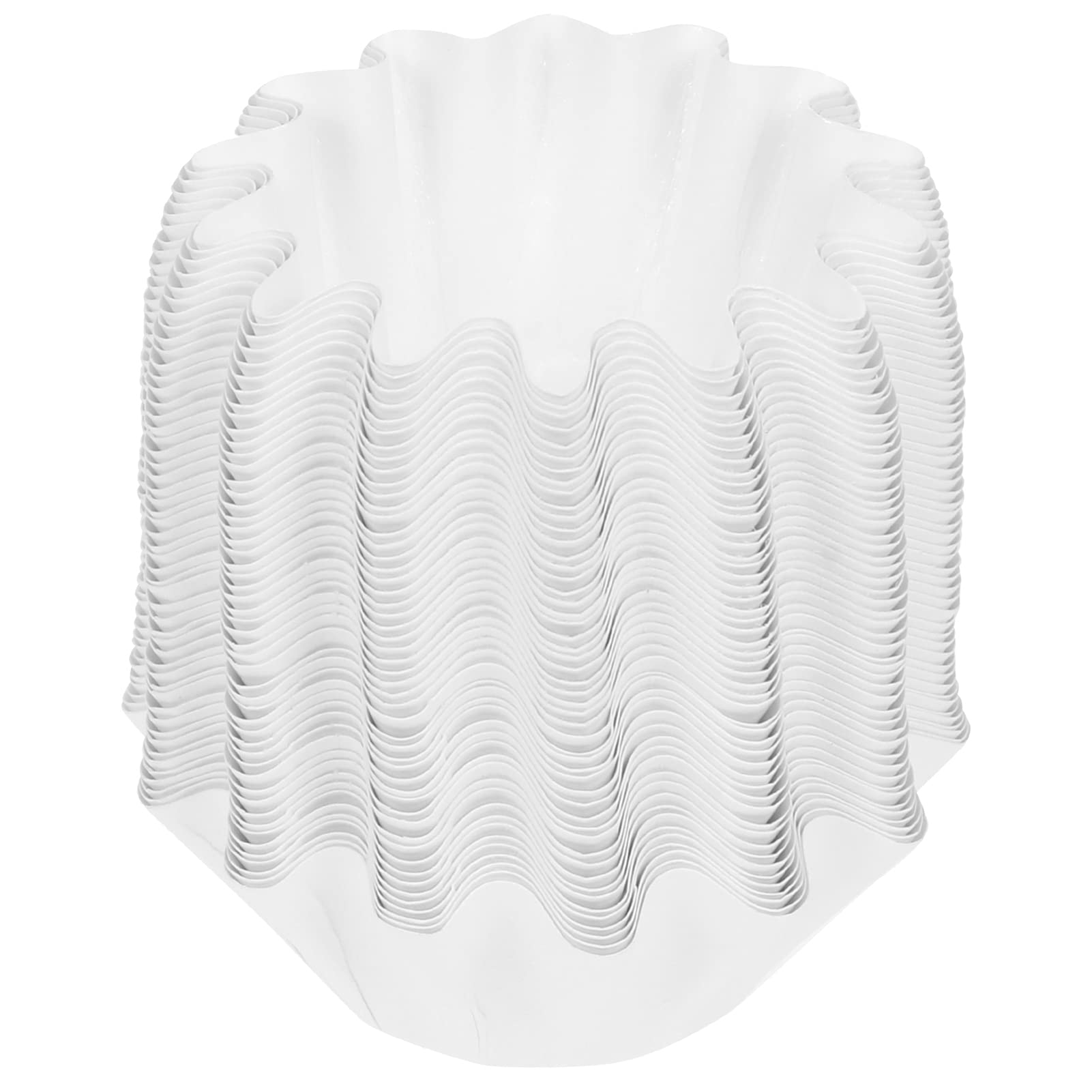 Garneck 50Pcs Wax Melt Warmer Liners Reusable Melt Candle Liners Leak- Proof Wax Melt Tray Liners for Wax Burner Scented Wall Warmer Electric Wax Warmers