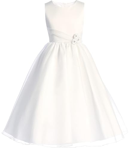 white confirmation dresses for 14 year olds First Communion Dress Girls 1st Holy Communion Baptism Dress LDS Vestidos de Primera Comunion niñas Size 6: Clothing, Shoes & Jewelry Size:Custom Size Free Sexy Dresses for Women: Recommended Size Length Chest UKSALE-MAY26