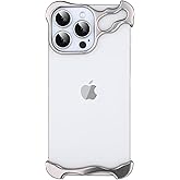 aidvaia Phone Case Compatible with iPhone 13 Pro Compatible with Lens Camera Protection, Frameless Minimalist Design, Extremely Highlighting Personality