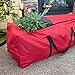 Santa's Bags [Rolling Duffle Bag Tree Storage Bag] - Wheeled 9 Foot Christmas Tree Storage Bag for Artificial Trees up to 9 Feet Tall - Compression Straps to Secure Your Tree