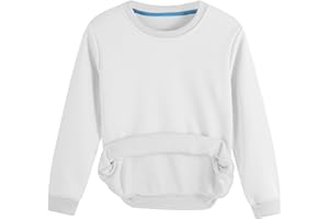 PHEDREW Kids Fleece Sweatshirt Crewneck Long Sleeve Pullover Sweatshirt Boys Girls Tops for Toddlers(Age 2-14)