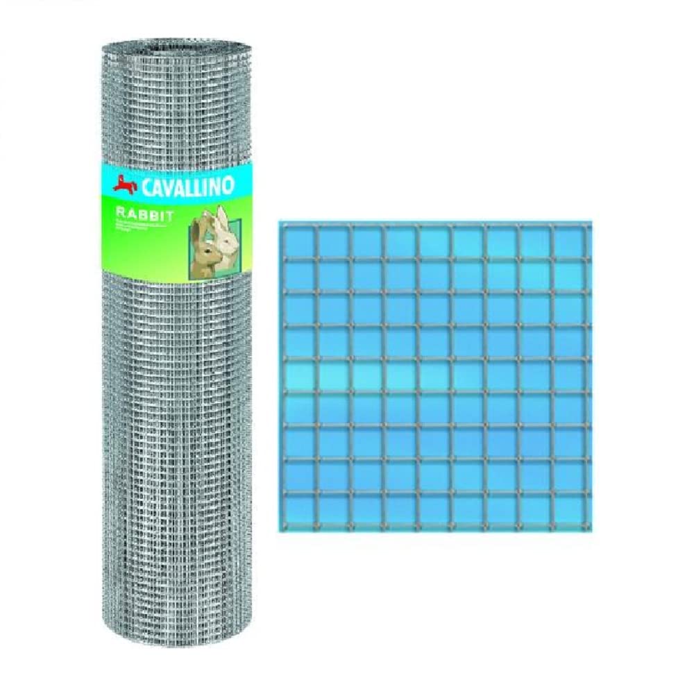 Blinky Rabbit 66810 Galvanized Mesh, 12.7 x 12.7, 0.9, 10m, 50 cm Filament