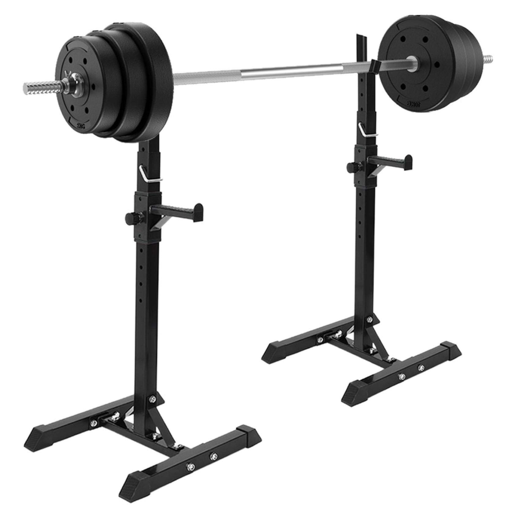 Adjustable Squat Rack Multi-Function Barbell Free Bench Press Portable Dumbbell Rack