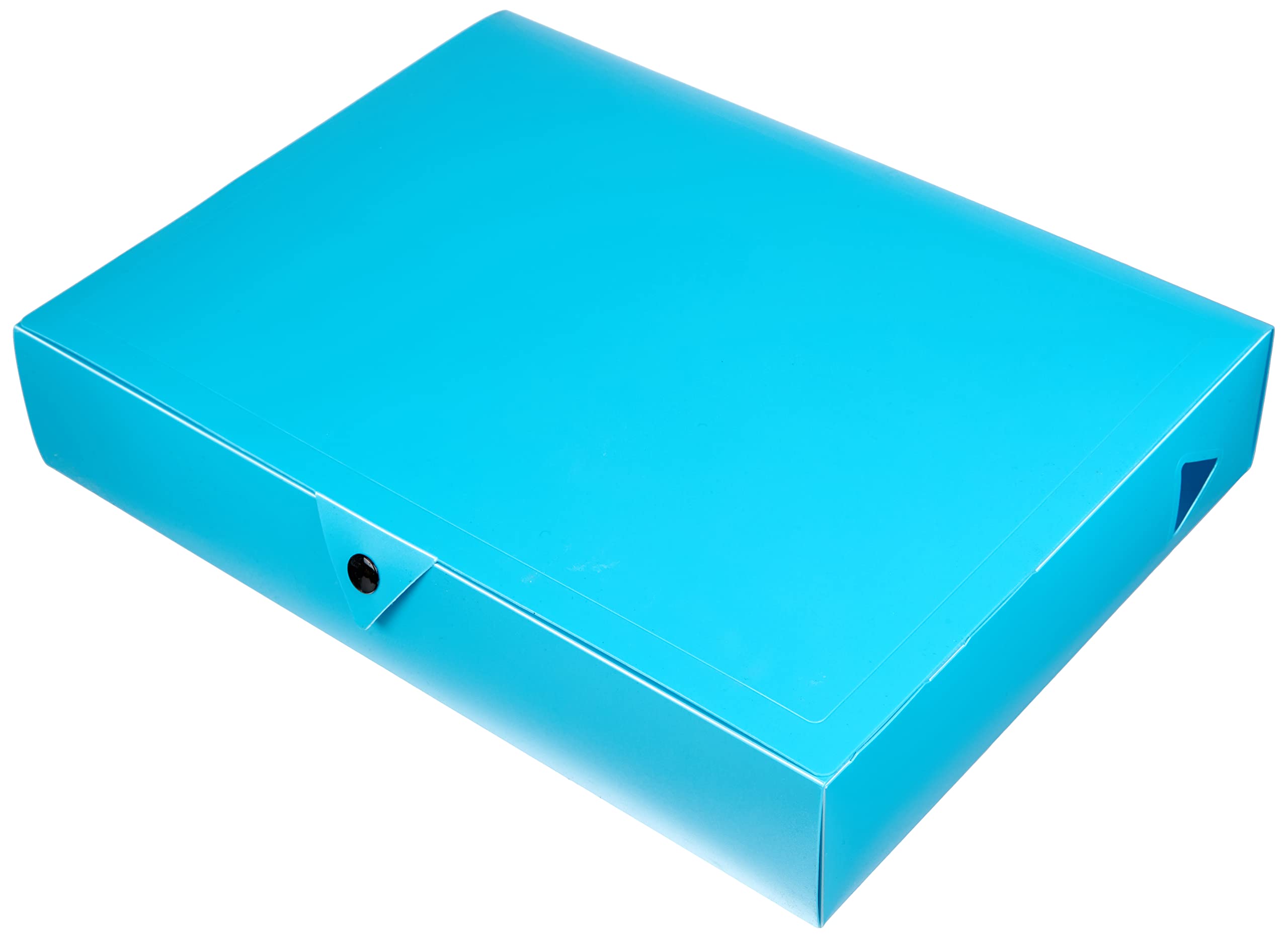 Viquel Class Doc Box File Polypropylene 60 mm Spine Turquoise Blue