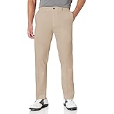PGA Tour Mens Flat Front Golf Pant with Expandable Waistband (Waist Size 30-44 Big & Tall)