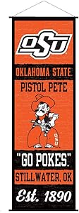 Oklahoma State Cowboys Banner and Scroll Sign