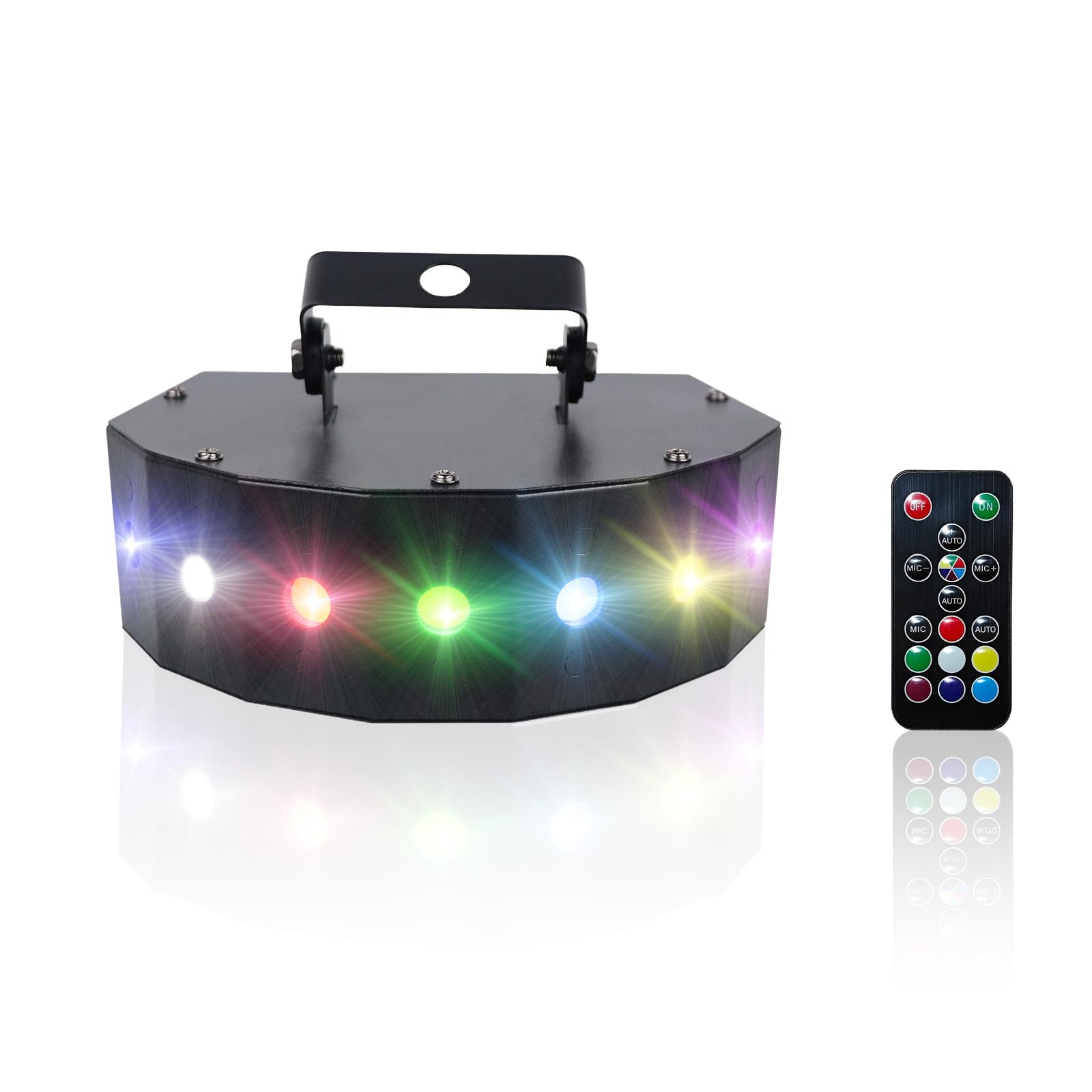 Photo 1 of Stage Strobe Light,105W LED Stage Lights,Sound Activated and Auto Mode, Stage Lighting for Bars Birthday Wedding Halloween with Remote Control (RGB Light)
