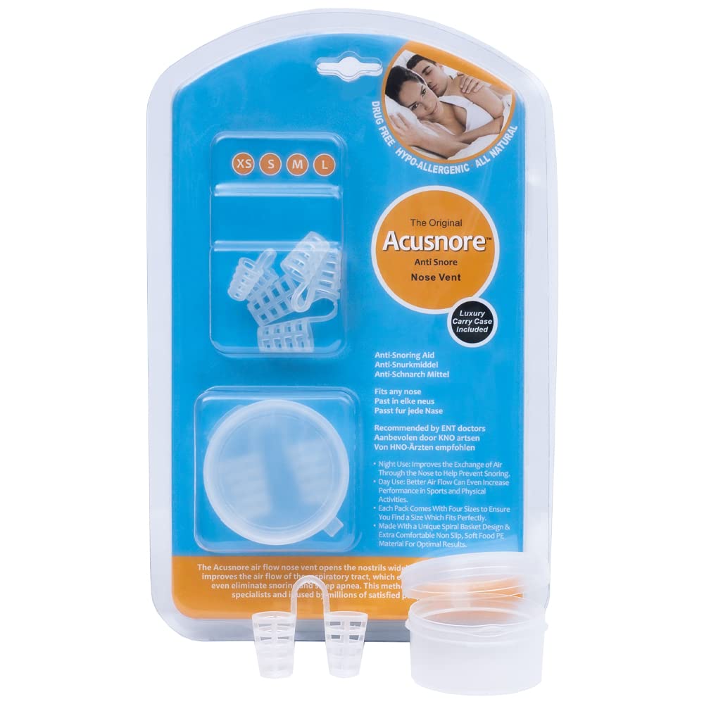 Acusnore Anti Snore Nose Vent (Full Pack)