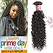 UNice Hair Icenu Series 10A Brazilian Virgin Hair 1 Bundle of Curly Hair Unprocessed Human Hair Weave Extensions Natural Color 95-100g/pc 14inch