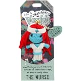 Watchover Voodoo Guardian Angel Novelty Keychain - Good Luck Charm With Saying