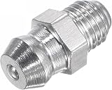 sourcing map 2Pcs M6 x 0.75mm Metric Stainless Steel Straight Hydraulic Grease view 4