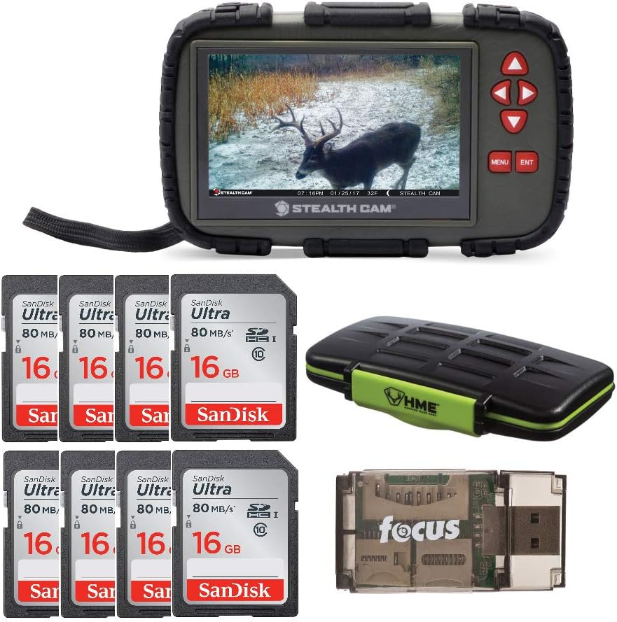 Stealth Cam SD Card Reader and Viewer with Touch Screen Amazon.co.uk