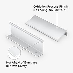 Peaha 10 Pack Kitchen Cabinet Handles 4 inch White