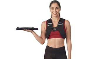 ZELUS Weighted Vest, Silicone Soft Iron Weight Vest for Men and Women, Body Weight Vest with Reflective Stripe & Armband Pouc