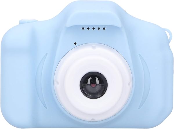 Mxzzand ABS 1080P Portable X5S Small Size Digital Camera Video Recording Camera Toy Silicone the best ThanksgivingChristmasBirthday gift for kidsblue