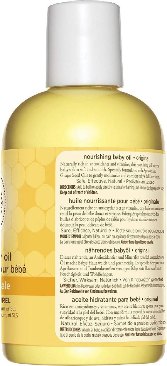 burt's bees baby oil ingredients