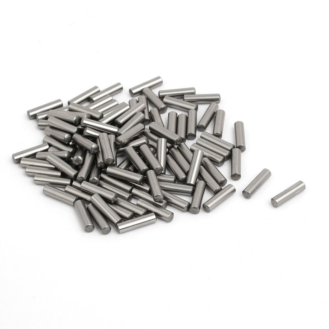 Sourcingmap 2.5mm X 10mm Stainless Steel Cylinder Dowel Pins Fasten Elements 100 Pcs