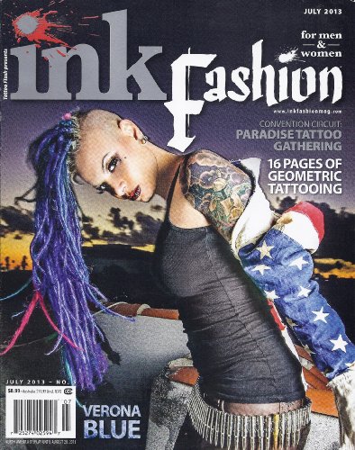 Ink Fashion Magazine (#5) (July 2013 (Verona Blue Cover))
