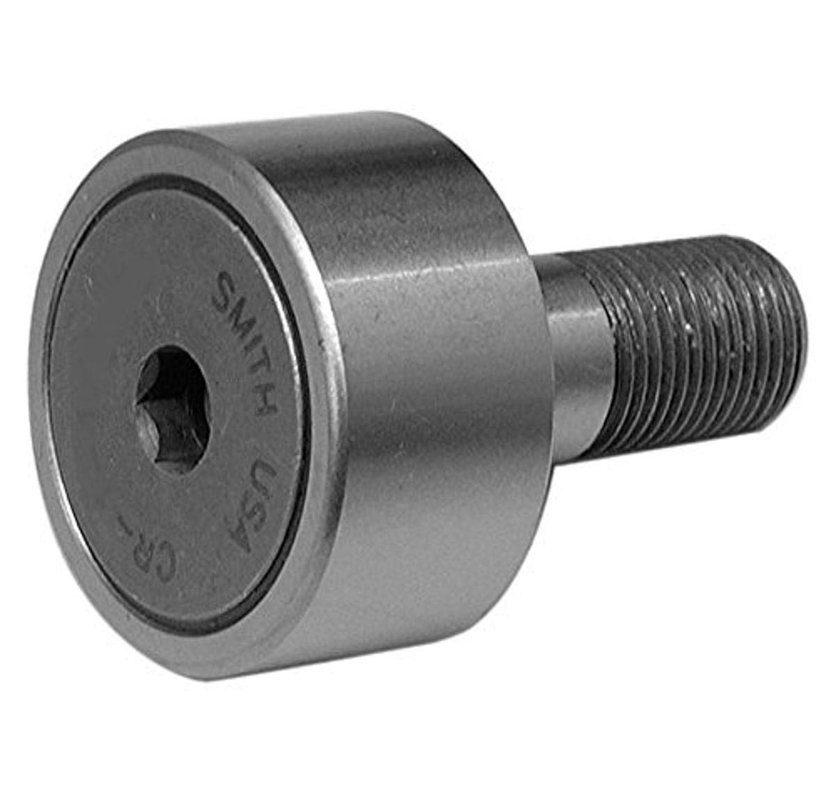 Smith Bearing CR1 3/4XB Cam Follower Needle Roller Bearing, Regular Stud with HexDrive Socket