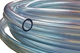 10mm ID x 13mm OD PVC Tubing 3/8" x 1/2" Clear Flexible Hose Water Air Food view 3