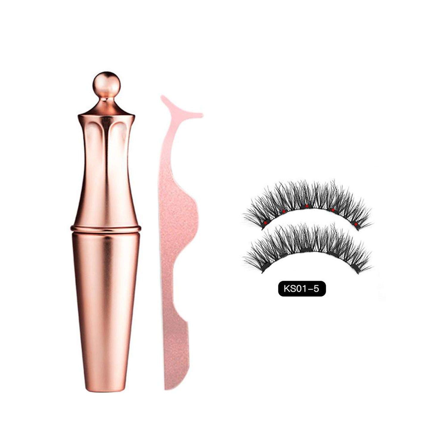 False Eyelashes Kit Waterproof Long Lasting