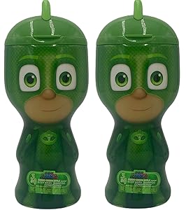 3-in-1 Body Wash, Shampoo & Conditioner, Gekko Green Apple, 14 fl oz (Pack of 2)