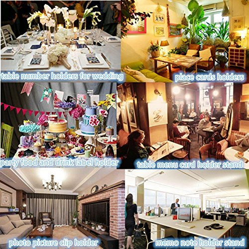 Golf Ball Shaped Table Number Holder Name Place Card Holder Memo Clip Holder Stand Note Holder Pictures Card Paper Menu Clip