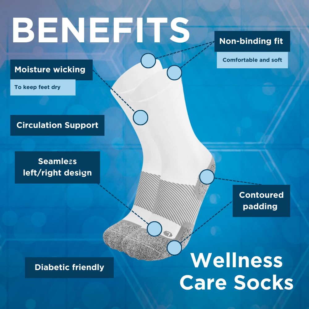 OrthoSleeve Diabetic & Neuropathy Socks (3 Pack)